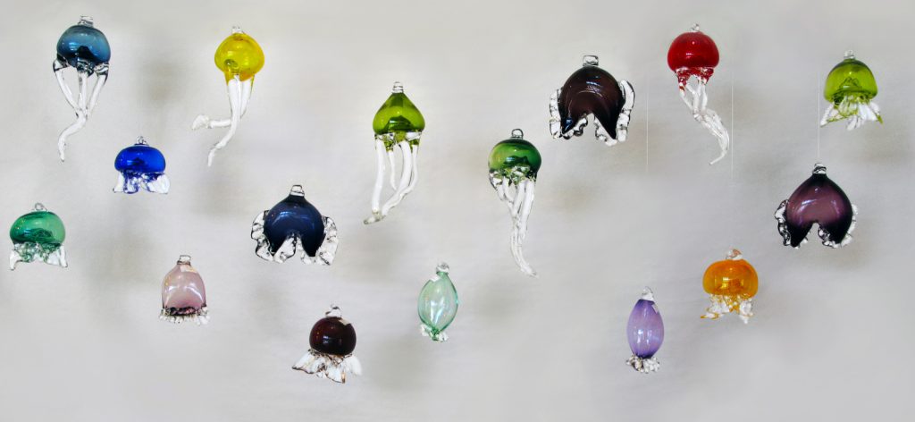 Larissa Blokhuis - Deep Sea Creatures - on display at Leigh Square