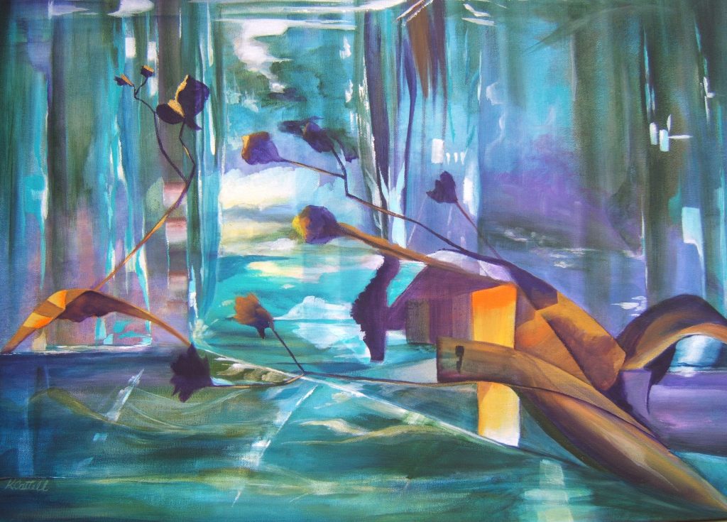 Karen Cattell - Crystal Tunnel 18x24