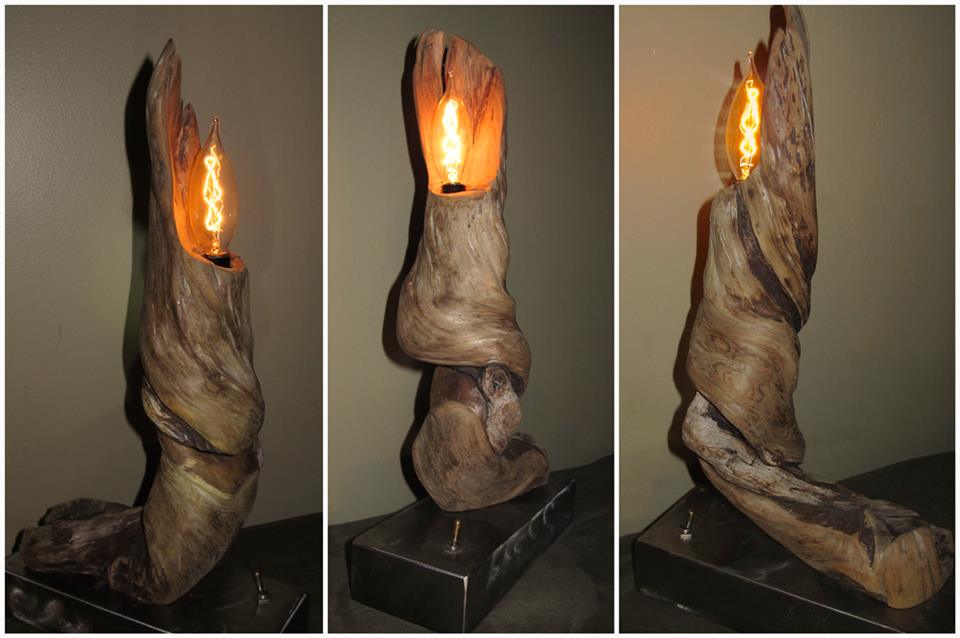 twisted lamp