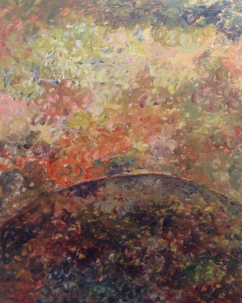 Hill 5 Acrylic on Canvas 20X16 in 2015