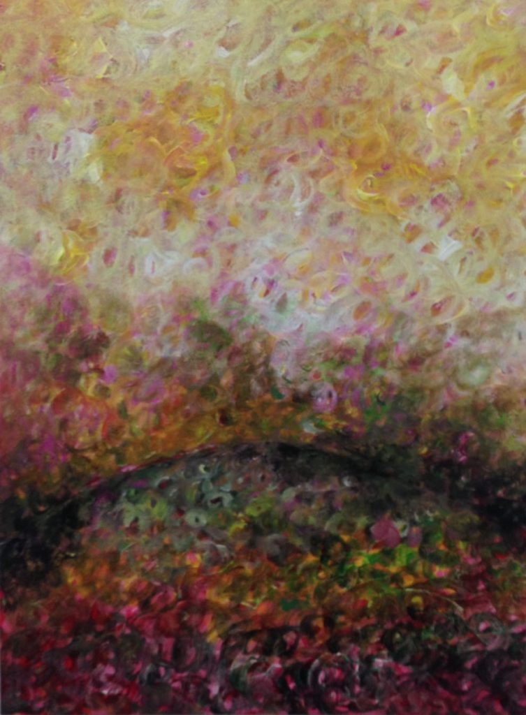 Hill 7 Acrylic on Canvas 24X18in