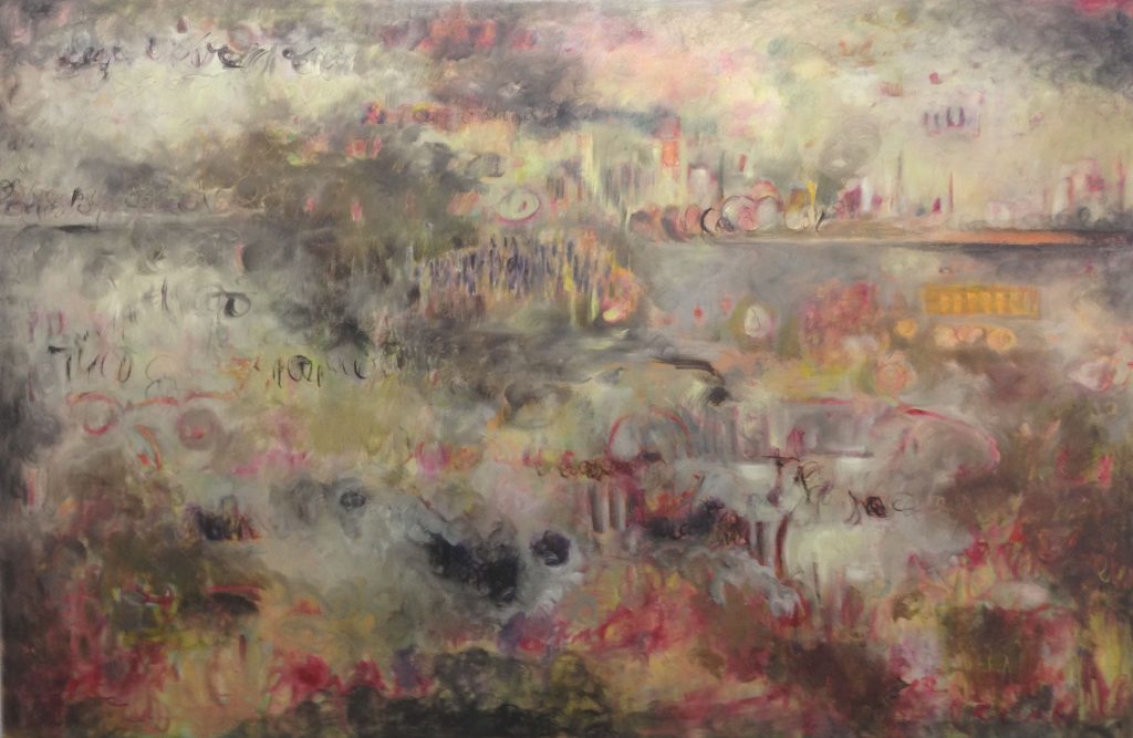 Oakland Oil on Canvas 36X55 in 2015