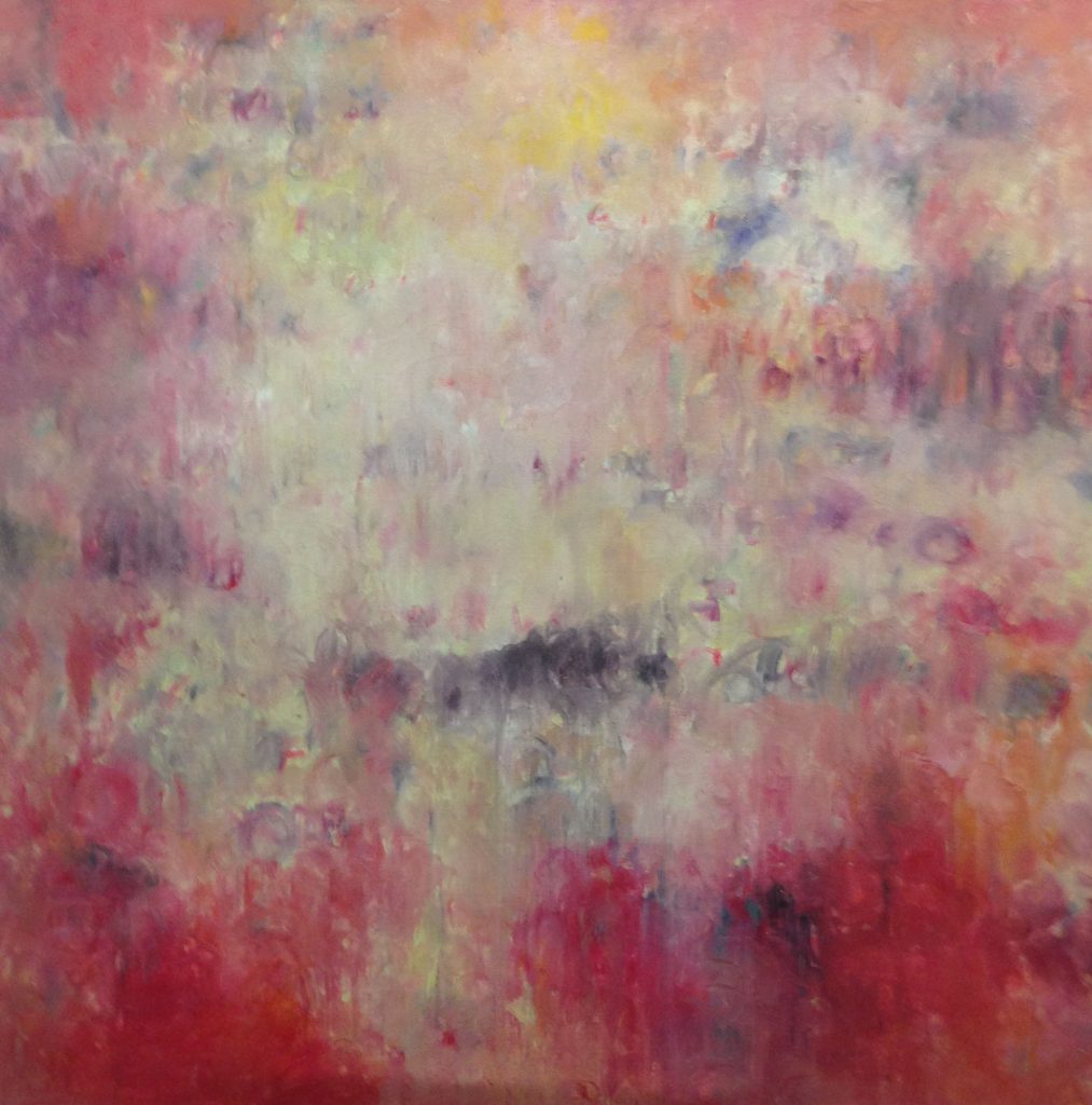 Red Memory Oil on Canvas 36X36 in 2015