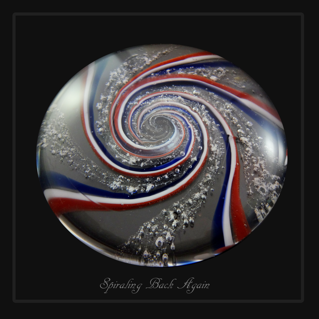 spiraling back again