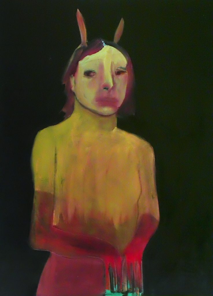 self portrait as rabbit 5