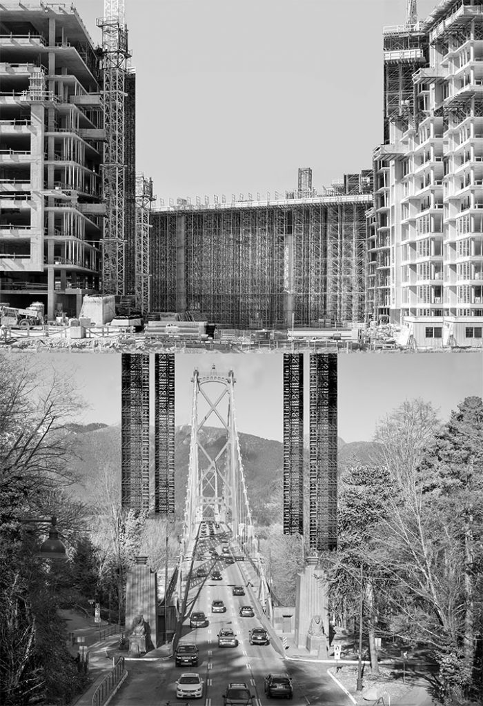Lions Gate Bridge under Construction (7810)