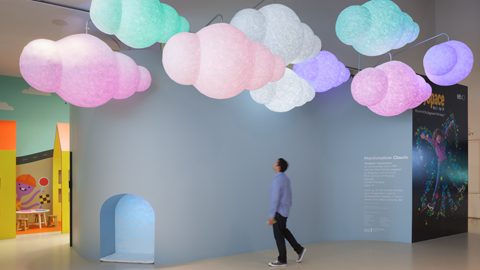 marshmallow clouds crawl