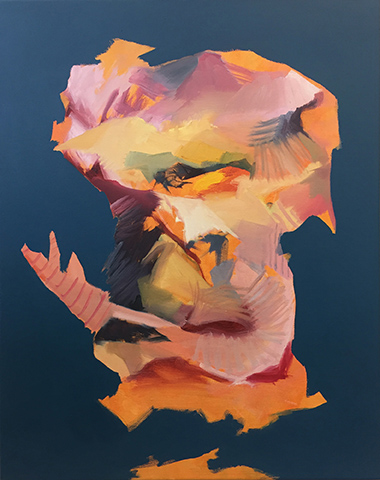 For Now She Need Not Think of Anybody_oil on canvas_51 x 40_2017