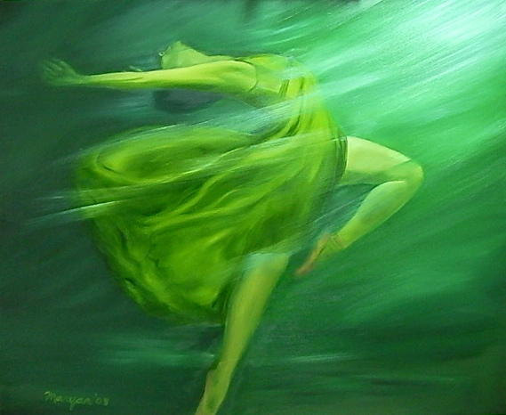 oil-dancer-green