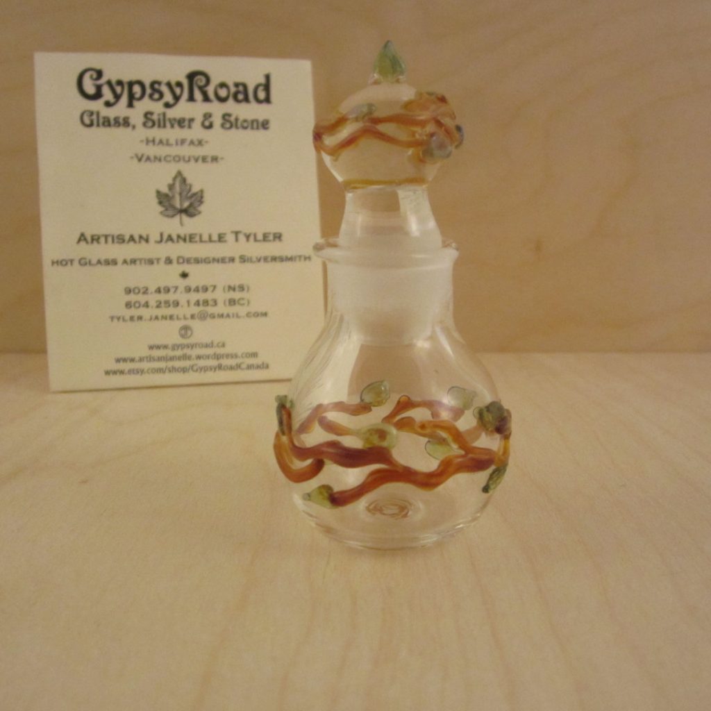 Janelle Tyler--Vine and Leaf Inkwell