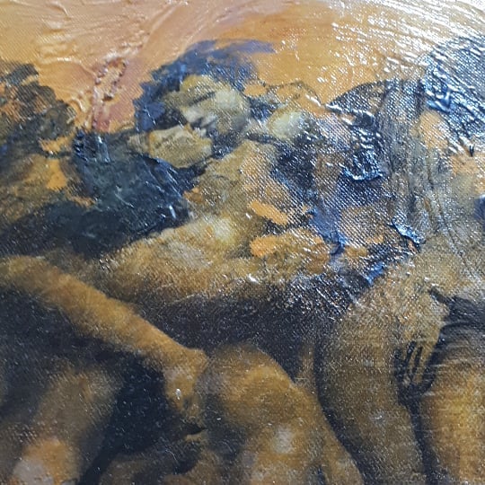 Golden Tantric Fivesome 2 Detail