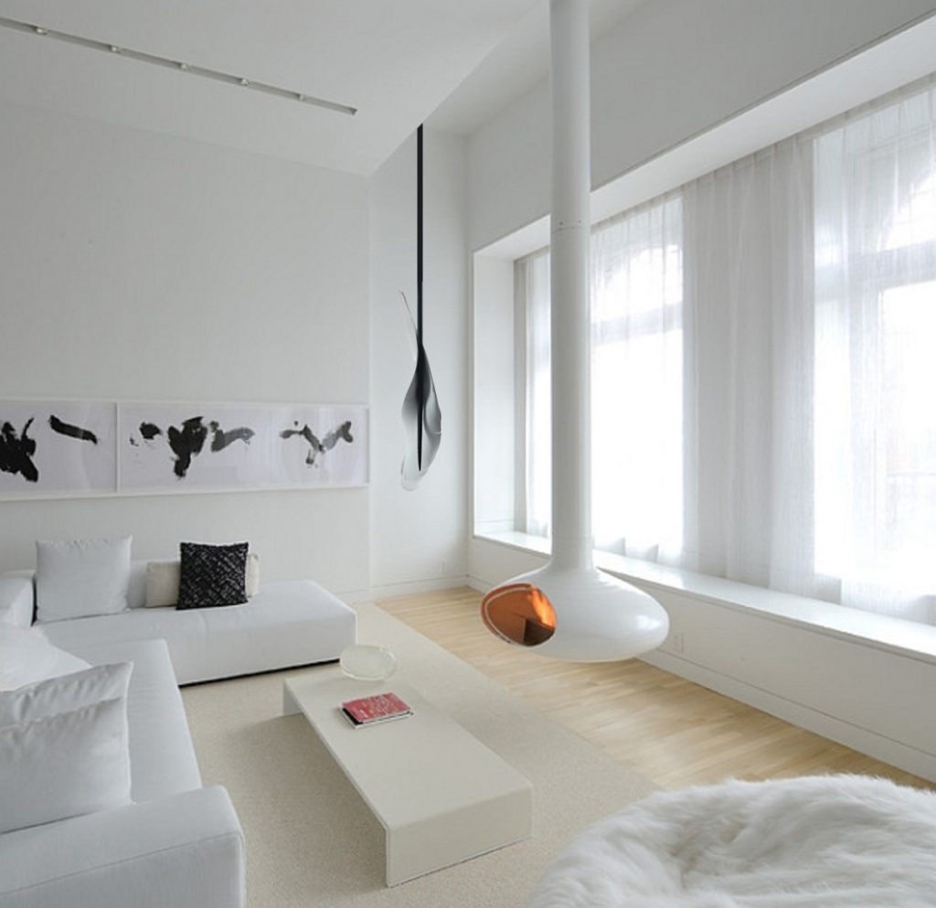 Tanis Ceiling Sculpture in Room