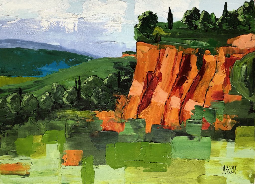 Lianna Klassen Roussillon Hills Somewhere in Provence