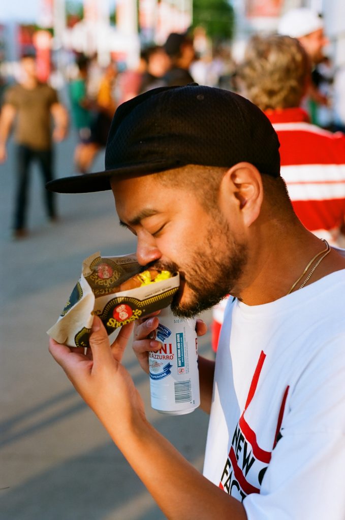 Patrick at the Tennis Match